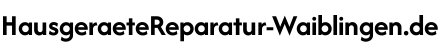 Hausgeräte Reparatur Waiblingen